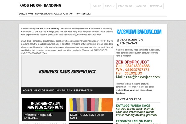 SiteOrigin Corp theme site design template sample