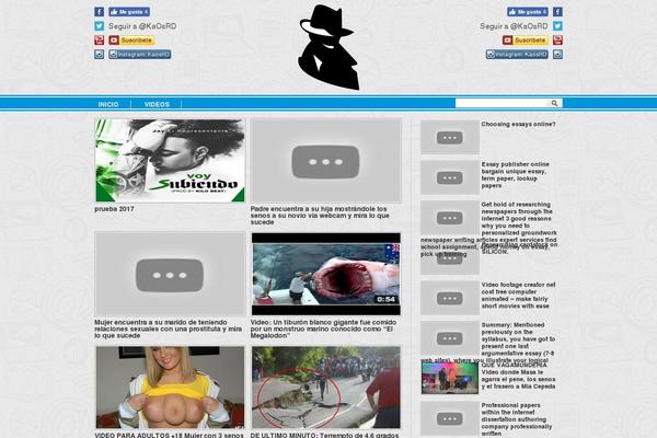 Avid theme site design template sample