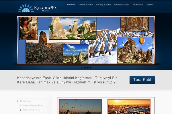kapadokyatravel.com site used Tours
