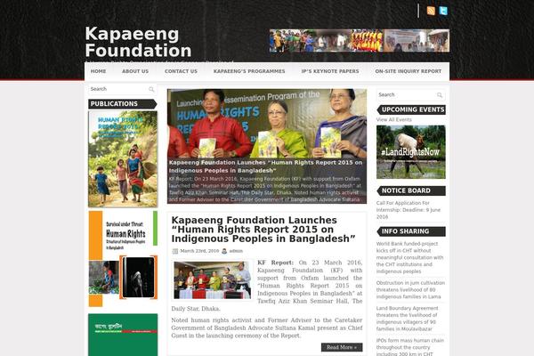 kapaeeng.org site used Tendency