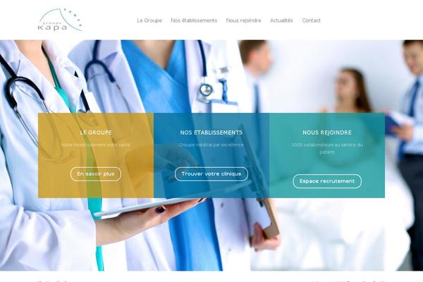 Imedical theme site design template sample