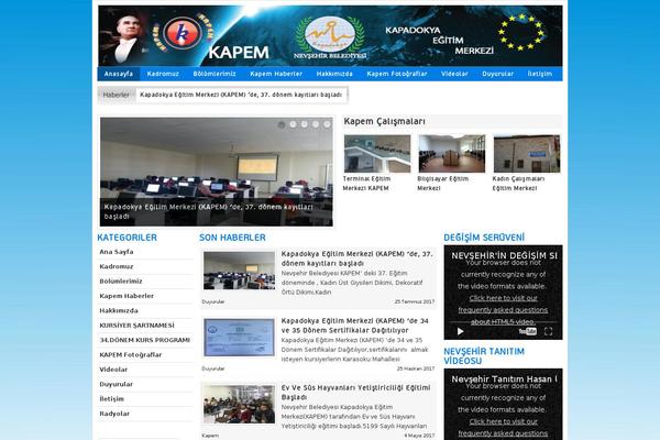 kapem.org site used Wpt-dernek