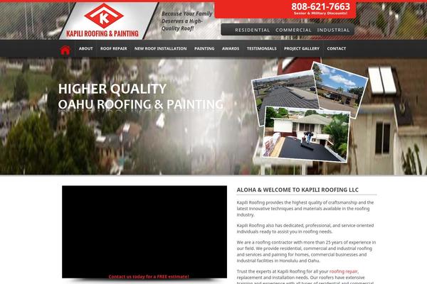 Mimbo 2.2 theme site design template sample
