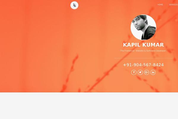 Convac Lite theme site design template sample