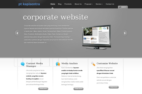 Deco theme site design template sample