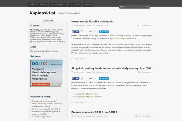 Site using Google Syntax Highlighter for WordPress plugin