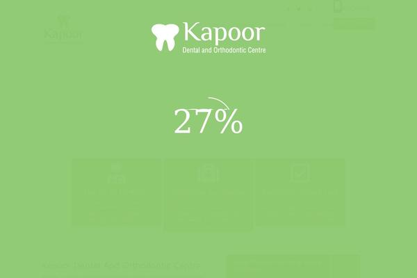 kapoordental.com site used Kapoordental