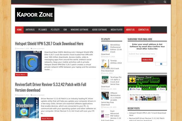 Focusblog theme site design template sample