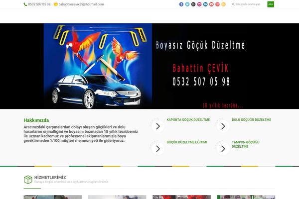 Pusula theme site design template sample