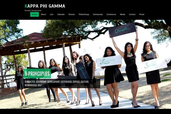 Gravida theme site design template sample