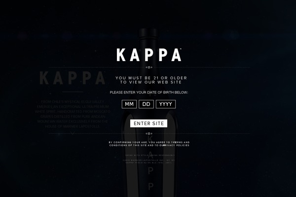 Kappa theme site design template sample