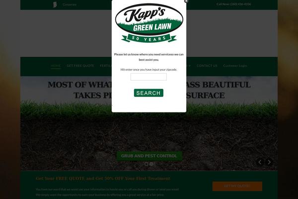 Site using Indeed-smart-popup plugin