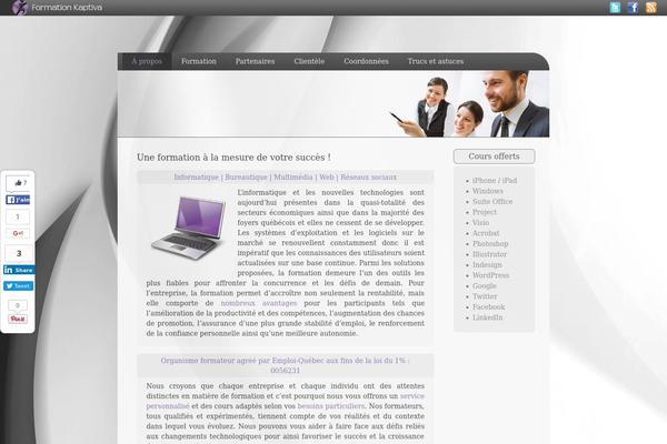 kaptiva.ca site used zeeDisplay