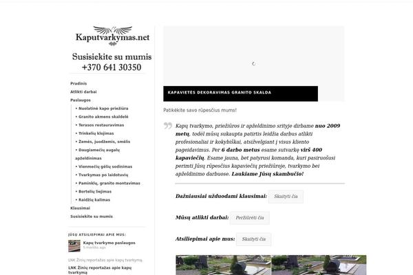 kaputvarkymas.net site used Coalition