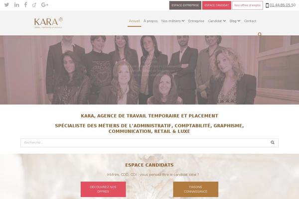 Jobify-child theme site design template sample