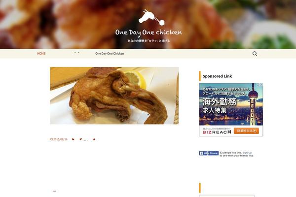 Twenty Thirteen theme site design template sample