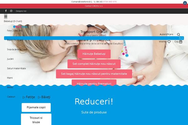 Goya theme site design template sample