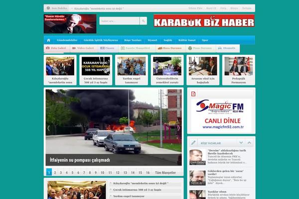 HaberMatik V3 theme site design template sample