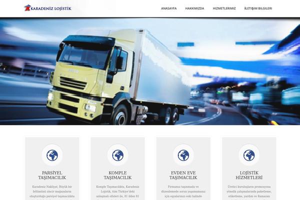 Liva theme site design template sample