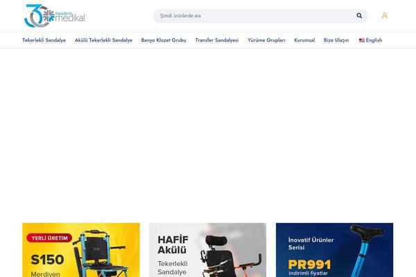 MyMedi theme site design template sample
