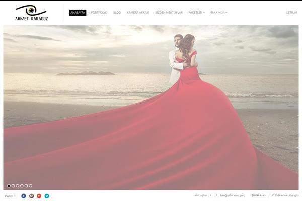 Fluxus theme site design template sample