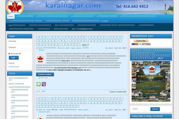 Site using WP User Control plugin
