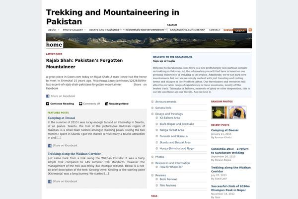 The Morning After theme site design template sample