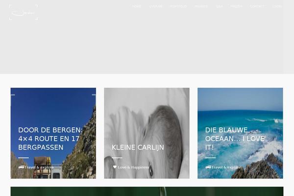 Lora theme site design template sample