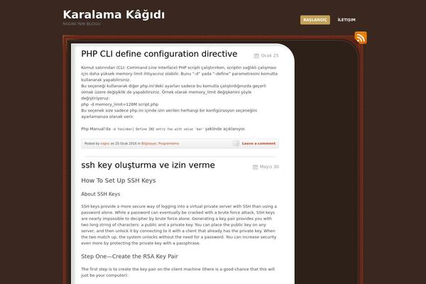 ChocoTheme theme site design template sample