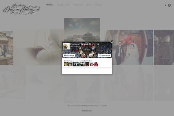 Site using Facebook Page Promoter Lightbox plugin