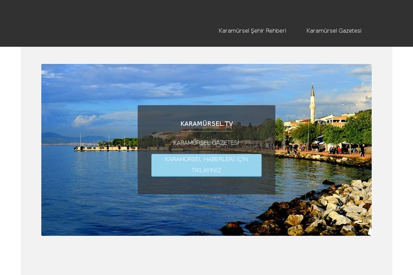 Haberv8 theme site design template sample