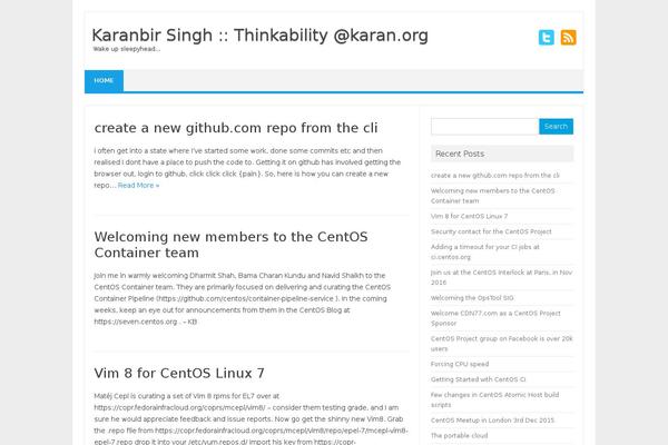 Iconic One theme site design template sample