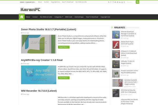 Site using Toggle-box plugin