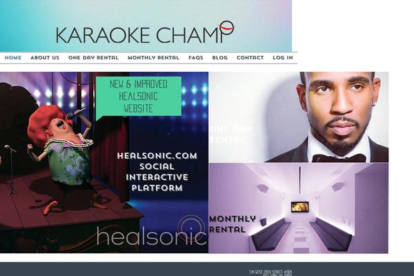 karaokechamp.com site used Champ