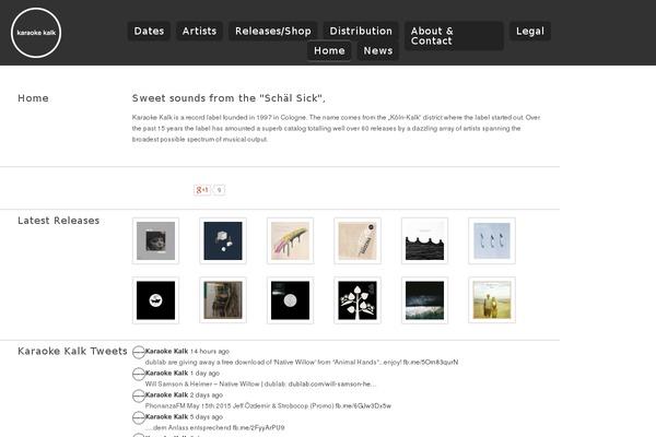 Site using Fetch Tweets plugin