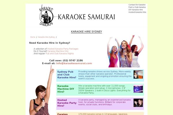 Tuesday theme site design template sample