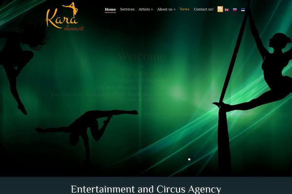 Fusion theme site design template sample
