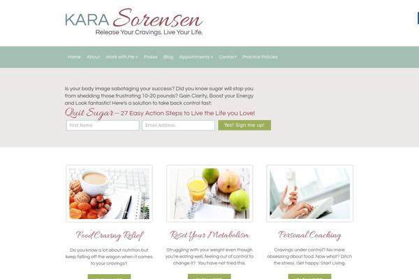 Evolution theme site design template sample