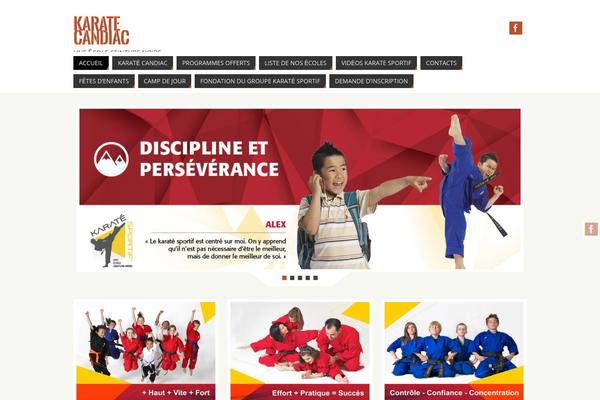 Parabola theme site design template sample