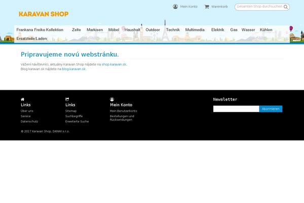 karavan.sk site used Instant-qa