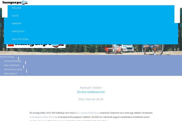 Frontend theme site design template sample
