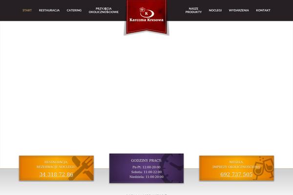 karczmakresowa.pl site used Karczmakresowa