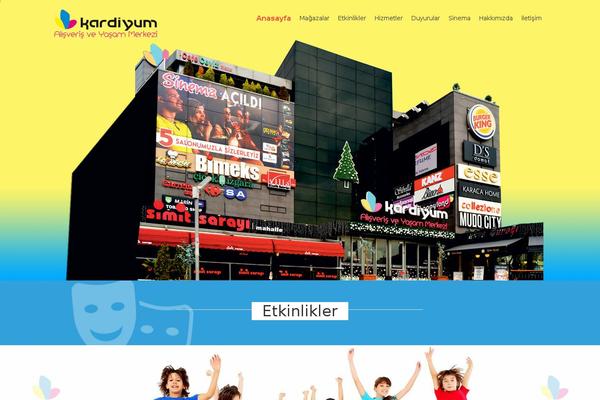 Aaika theme site design template sample