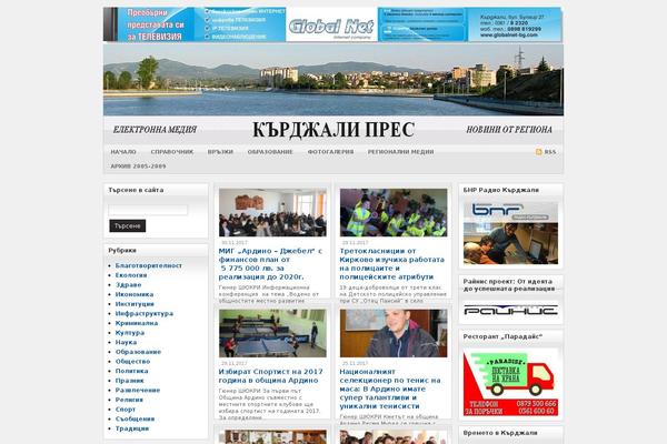 Site using WP Mobile Edition plugin