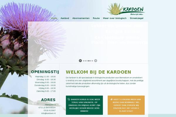 Enfold theme site design template sample
