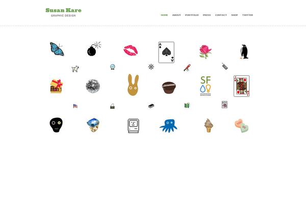 Interface theme site design template sample