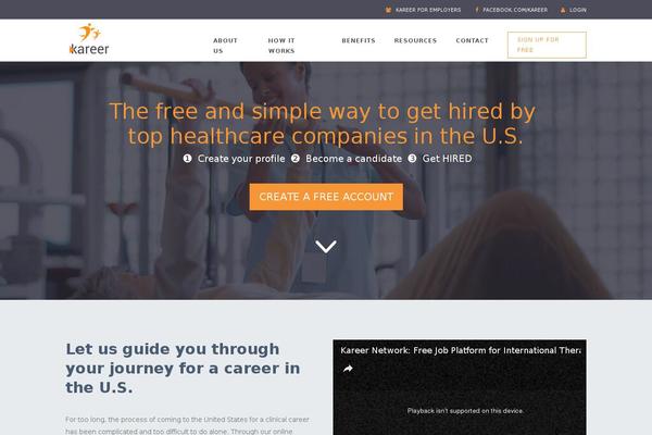 kareernetwork.com site used Kpglobal