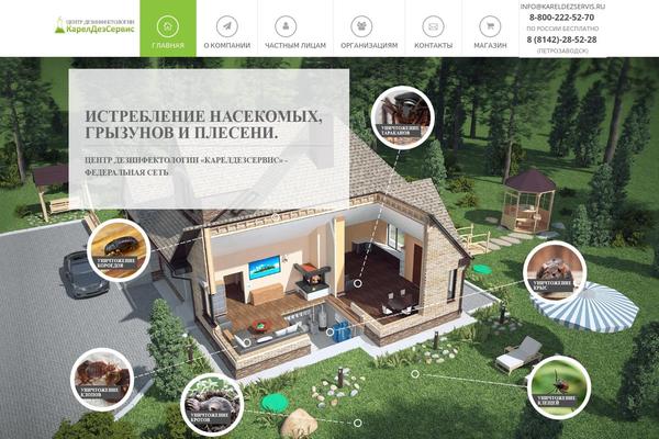 Wp-amilia theme site design template sample