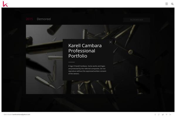 Essenza theme site design template sample