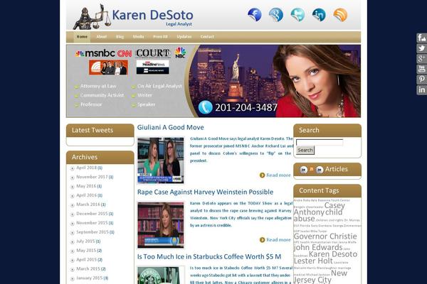 Site using Social-network-tabs plugin